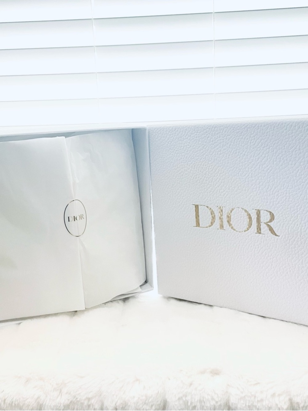 DIOR Authentic empty Gift Box set + Tissue & Ribbon - Picture 5 of 6